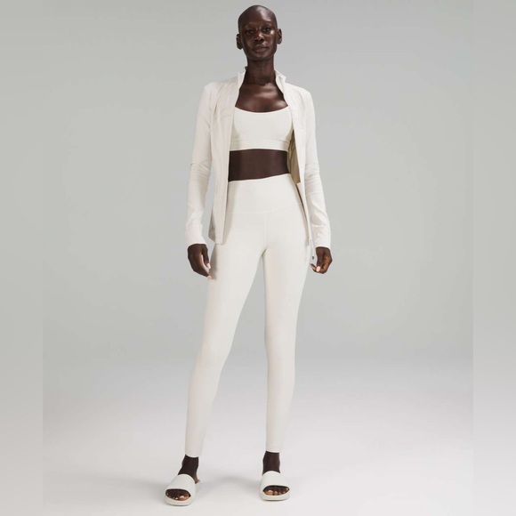 FEW LEFT*** NWT RARE Lululemon Align High-Rise Pants 25” in Bone size 4 - Picture 5 of 10